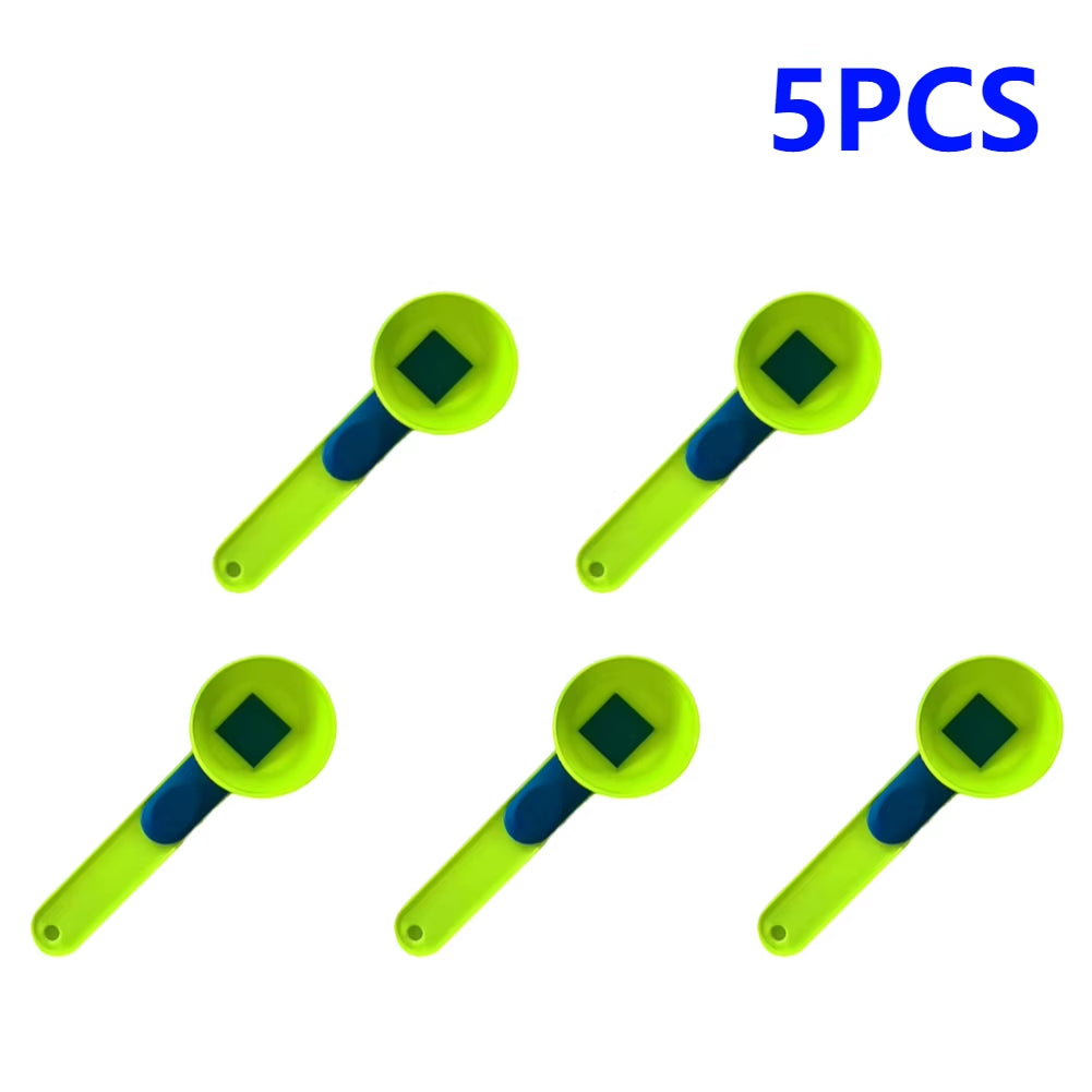 1-5PCS Measuring Scoop + Funnel Single Measuring Spoon No Spill Scoop Converts to Funnel for Protein Powder Sports Drinks