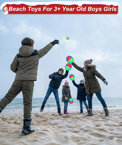 Kids Toys Toss and Catch Game Set Valentines Day Gifts for Kids Toddler, Toys for 3 4 5 6 7 8 Year Old Boys Girls Birthday Gift, Yard Outdoor Games for Kid Ages 4-8 8-12 Beach Pool