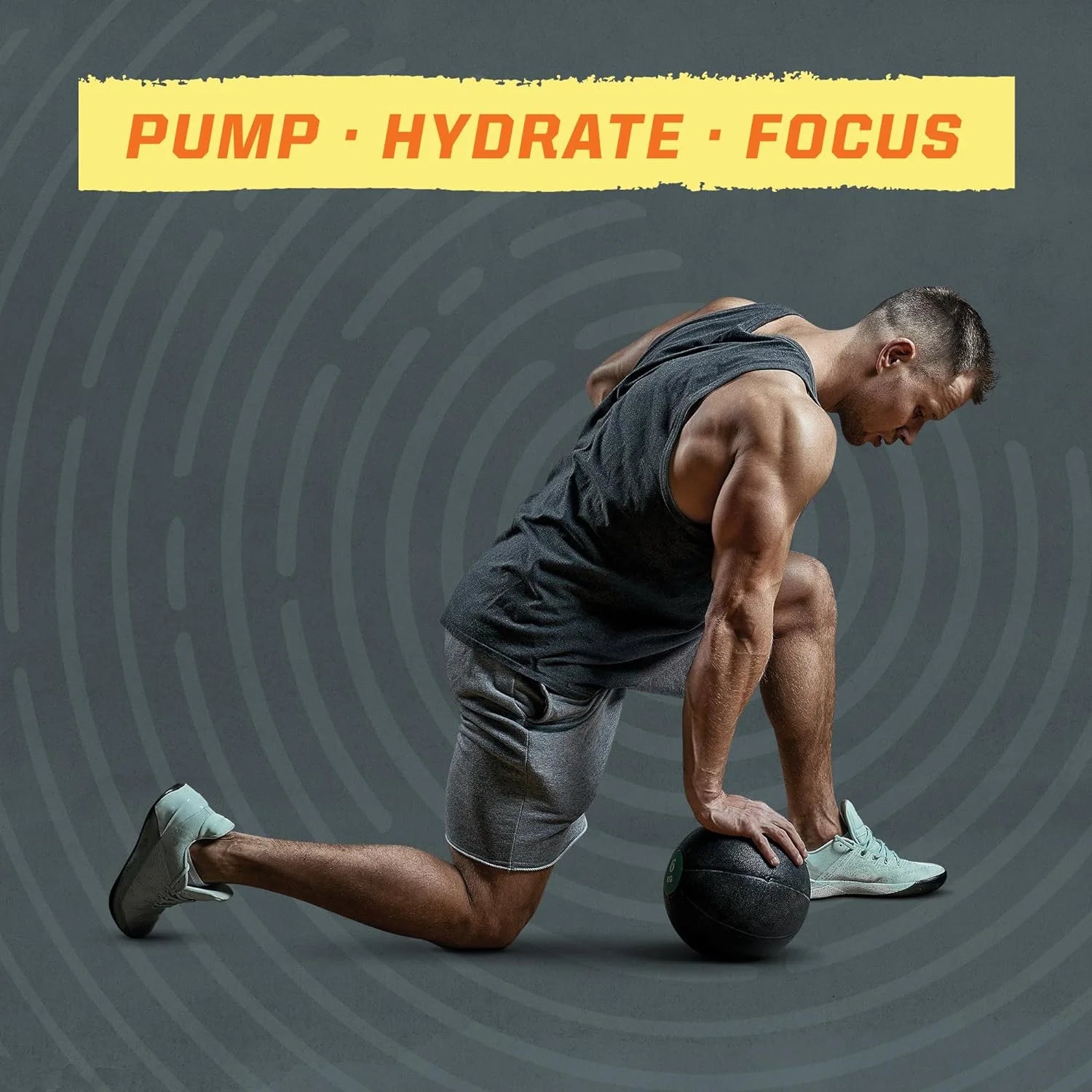 Active Pre-Workout Powder for Men & Women, Yuzu Mango, 315G (30 Servings)