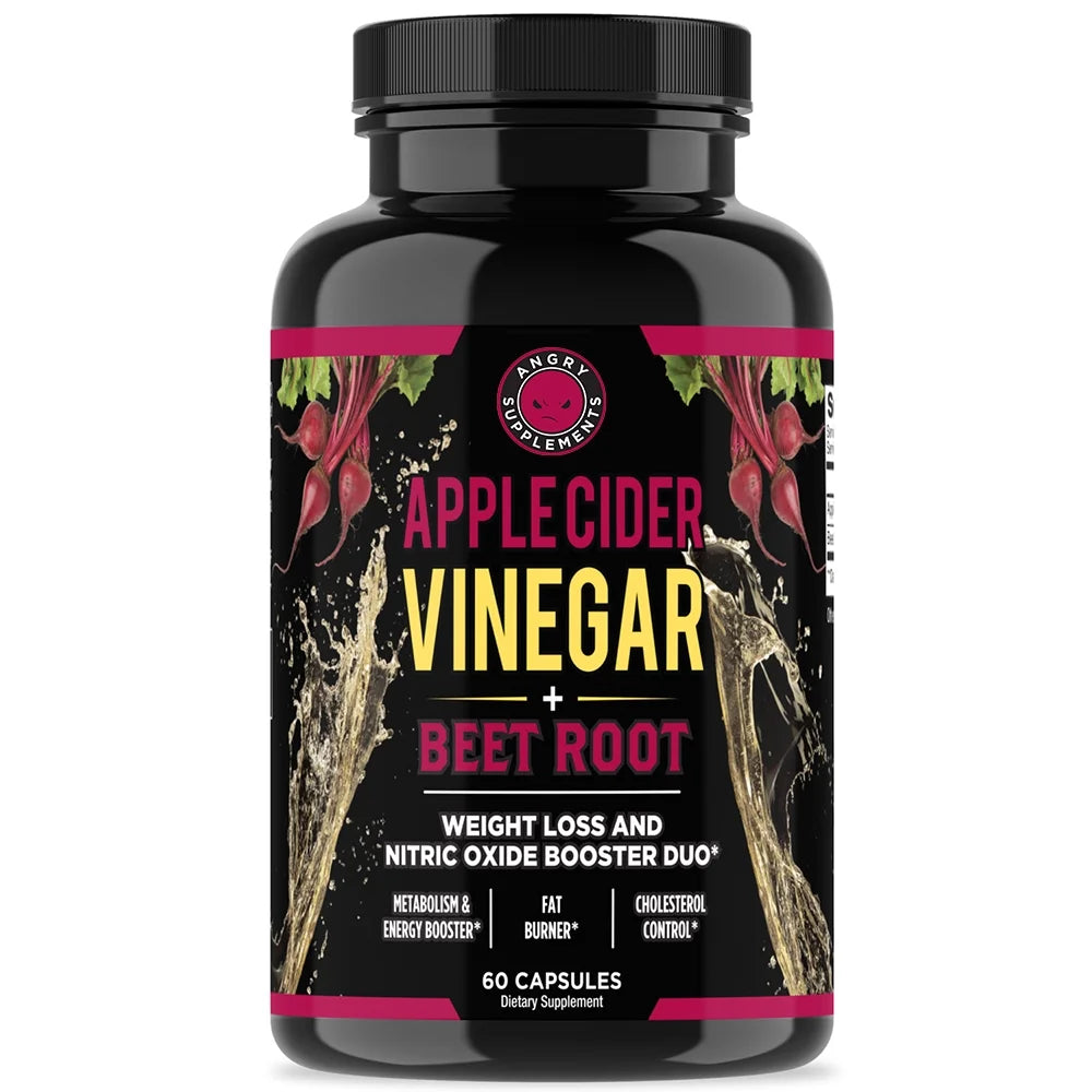 Organic Moringa Oleifera Capsules and Apple Cider Vinegar with Beet Root Powder