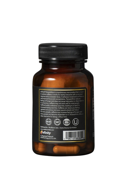 Paraxanthine Capsules for Clean Energy Focus | Caffeine Alternative 200Mg