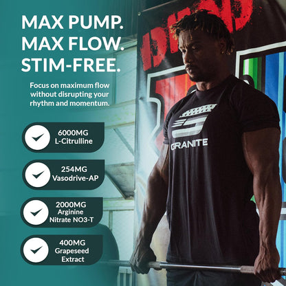 Vaso Blast, Cherry Lime Flavor, Stimulant-Free Pre Workout for Men & Women with Grapeseed Extract, Arginine Nitrite, & Vasodrive-Ap for Max Pump (20 Servings)