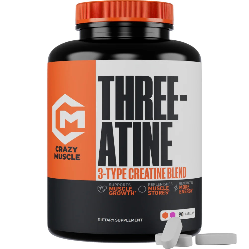 Creatine Pills - 100% Keto Pre Workout to Build Muscle by  - 90 Tablets