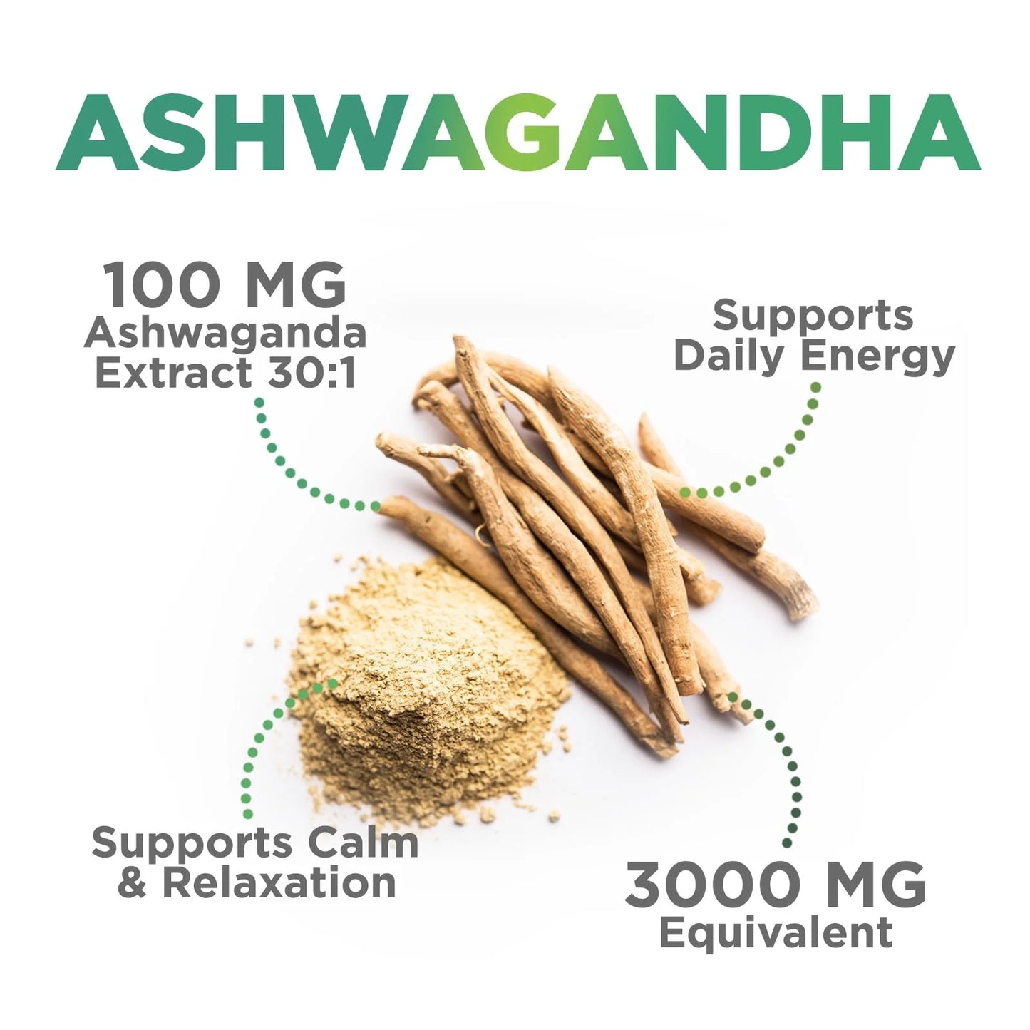 Ashwagandha Gummies 30:1 Extract - 3000Mg Equivalent - Advanced Ashwagandha Gummy Formula for Daily Use - Adaptogenic Supplement for Natural Calm, Relaxation, & Immune Support - Vegan - 60 Gummies