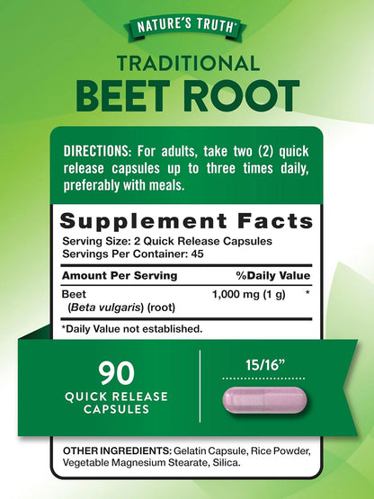 Beet Root 1000 Mg