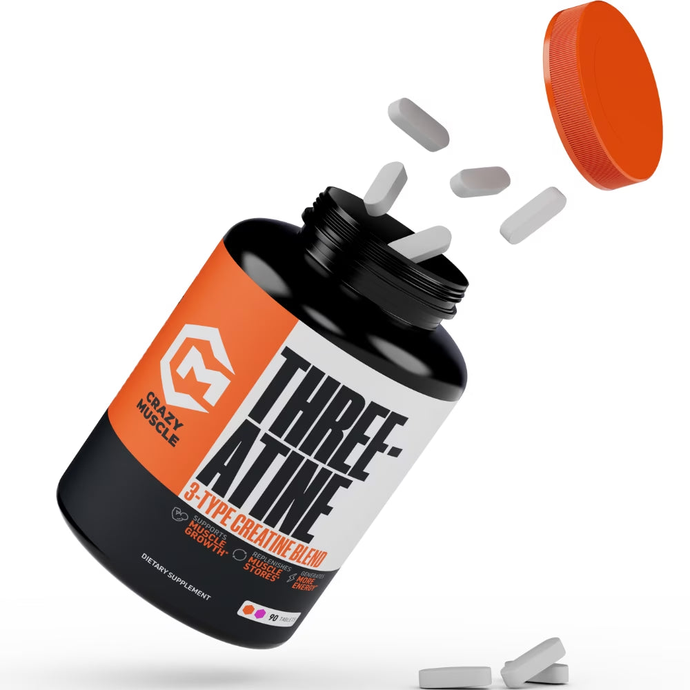 Creatine Pills - 100% Keto Pre Workout to Build Muscle by  - 90 Tablets