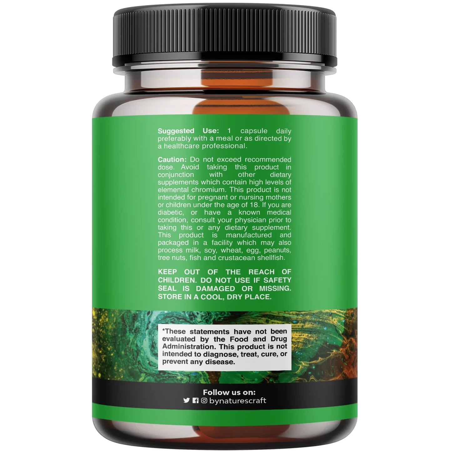 Chromium Picolinate 200Mcg per Serving Mineral Supplements - Natural Chromium Supplement for Sugar Balance Muscle Growth Brain Booster Heart Health - Natural Pre Workout for Men and Women