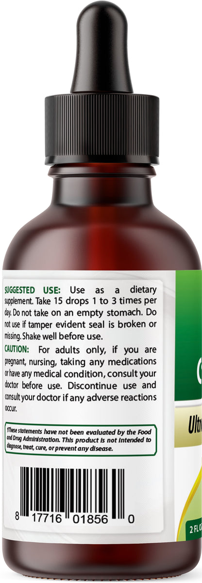 Liquid Chlorophyll Drops 50Mg, 120 Servings, 2 Fl Oz - Supports Energizing, Alkalization, Oxygenation