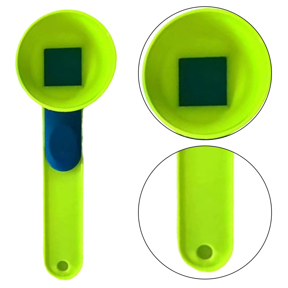 1-5PCS Measuring Scoop + Funnel Single Measuring Spoon No Spill Scoop Converts to Funnel for Protein Powder Sports Drinks