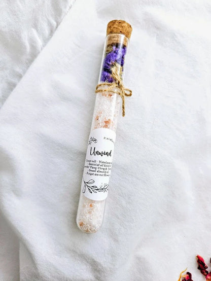 Bath Salts Tube Bath Salt Bath Salt Bath Salt Favors Spa Gift Natural Soak Salt Tube Favors Bath Salt Gift Set Spa Gift Set