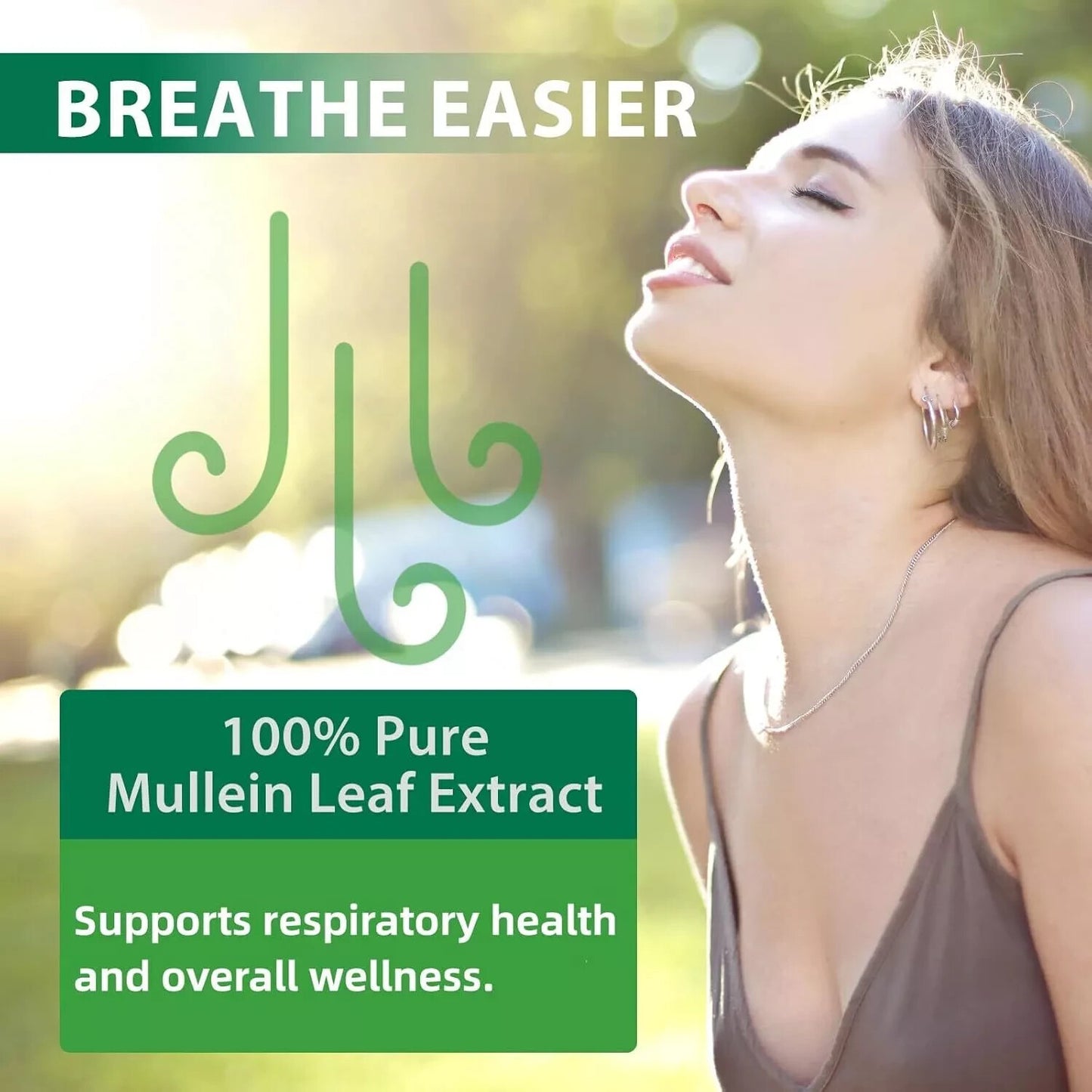 Mullein Drops for Lungs - Mullein Leaf Extract with Chlorophyll for Lung and Res